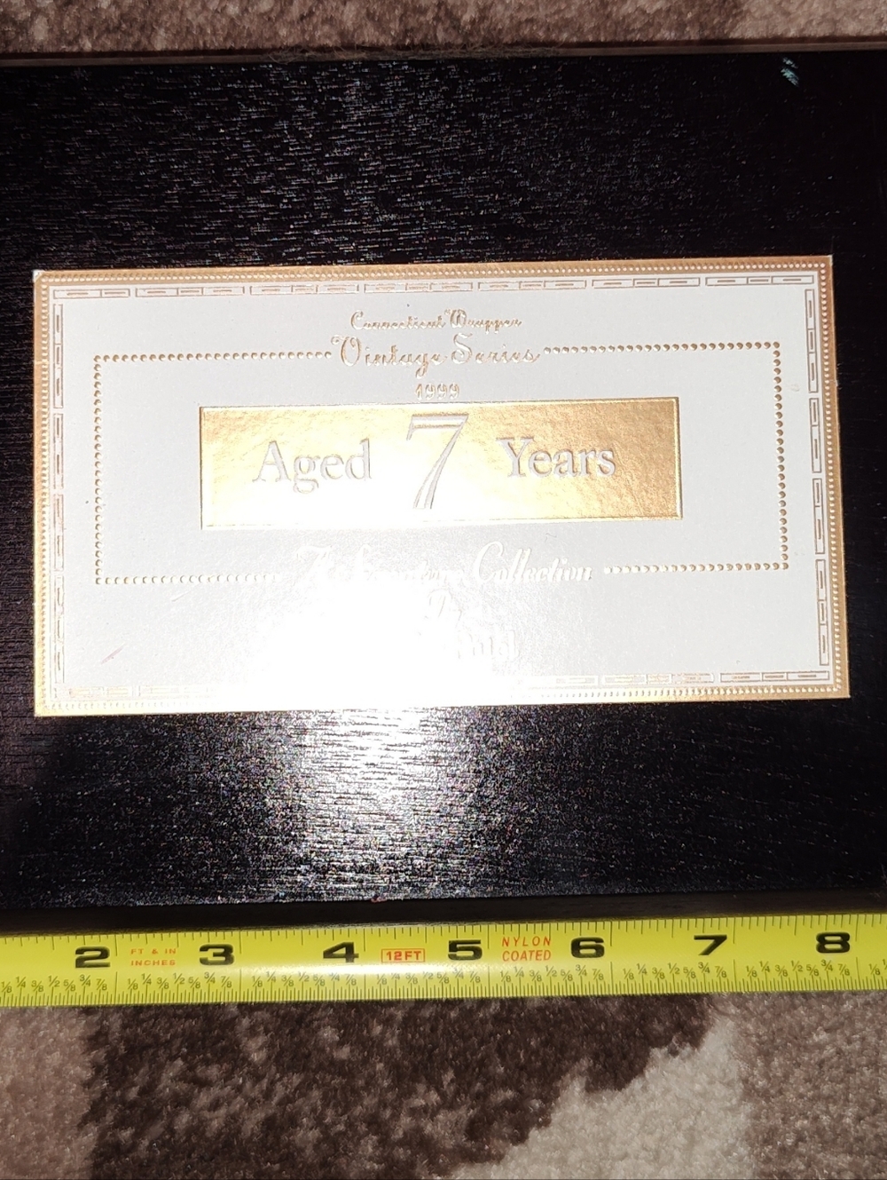 Vintage Rocky Patel 20 Cigar Wooden Box (Store Left Over)